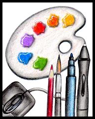 ArtTools_WriterSideUp.com_byDonnaMarie