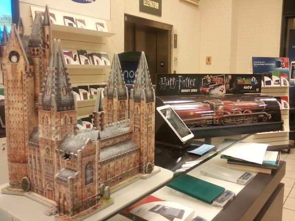 Hogwarts and Express 3-D puzzles