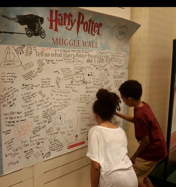 Muggle Wall - two kids